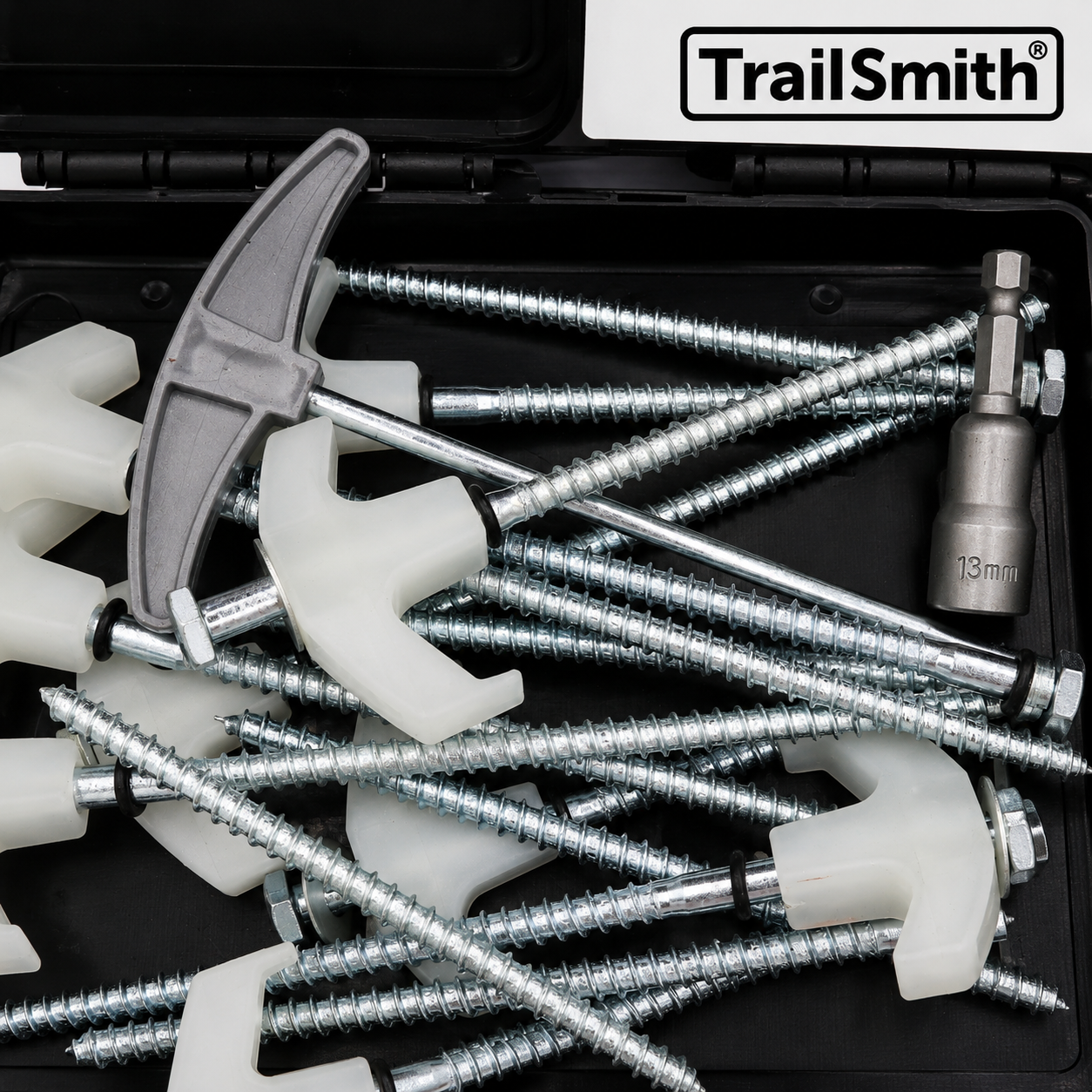 TrailSmith® Glow-in-the-Dark Tent Peg Set